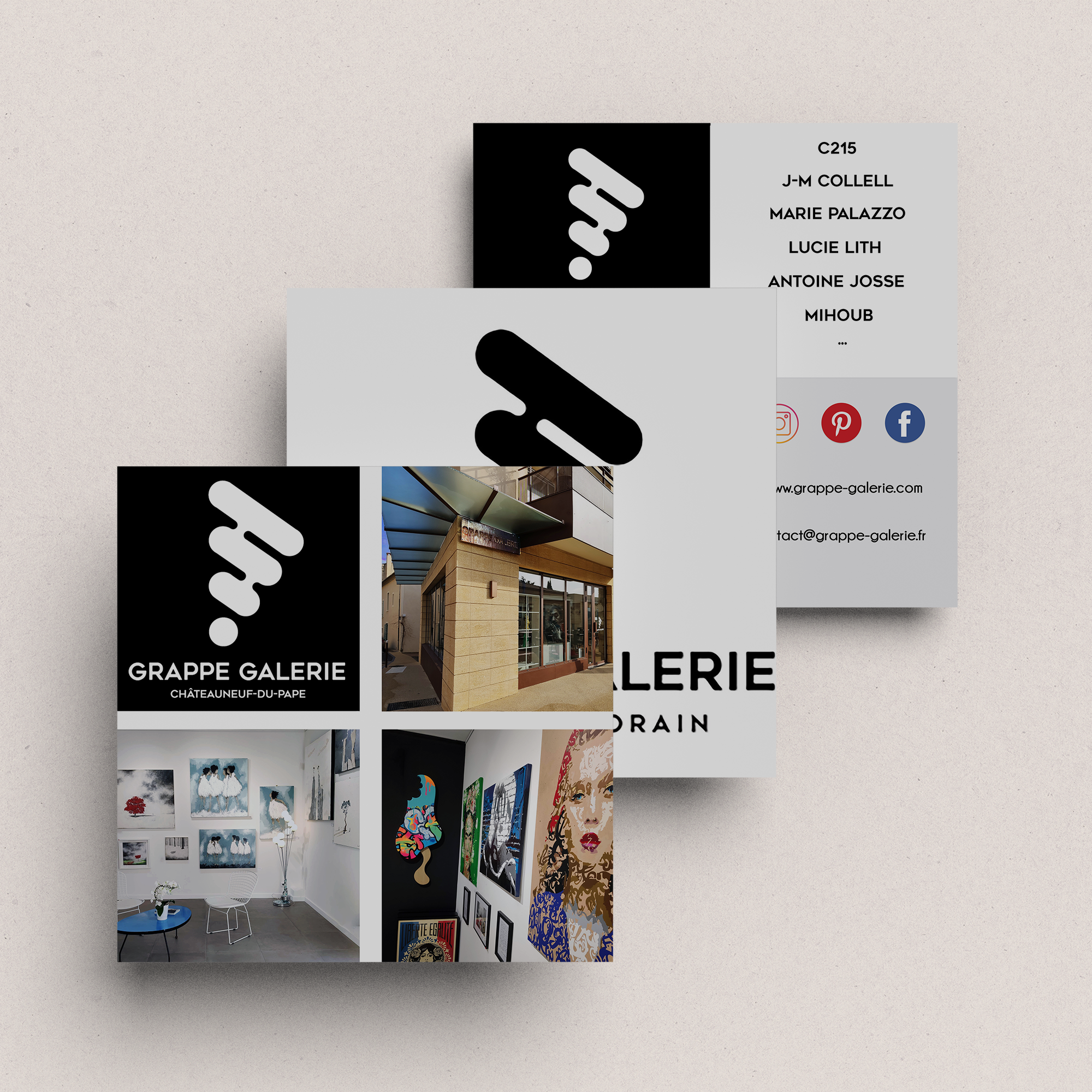 flyer grappe galerie